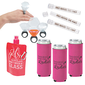 Custom Flamingo Can Cooler, Slim Can Holder, Last Flamingle