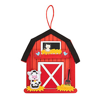 Barn Sign Craft Stick Craft Kit – Makes 12