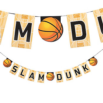 Basketball Party Garland