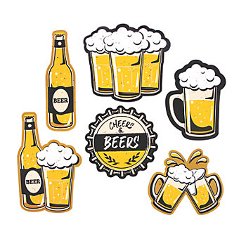 Details about   Cheers and Beers Snack Server Box Paper 7" x 7.5" Adult Birthday Party Favors 