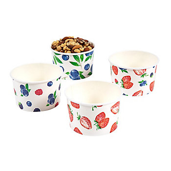 Berry Disposable Paper Snack Cups – 12 Ct.