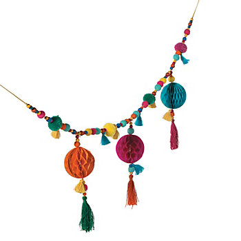 Boho Pom-Pom Garland
