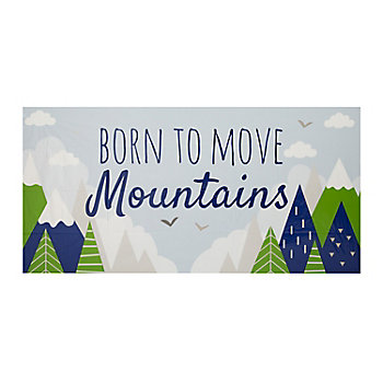 Born to Move Mountains Banner - Medium