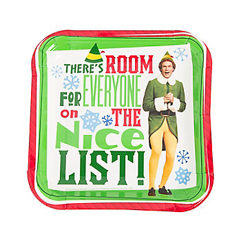 Buddy the Elf™ Square Dinner Plates - 8 Ct.