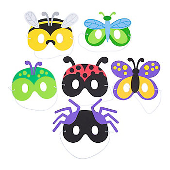 Bug Costume Masks- 12 Pc.