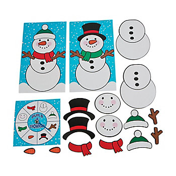 Build a Snowman Board Game