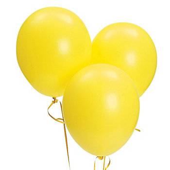 Bulk  144 Pc. Citrine Yellow 11" Latex Balloons