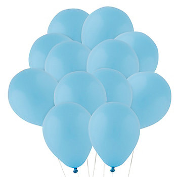 Bulk  144 Pc. Light Blue 5" Latex Balloons
