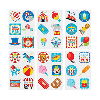 Bulk 360 Pc. Carnival Temporary Tattoo Assortment