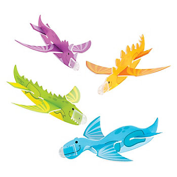 Bulk 48 Pc. Dinosaur Gliders