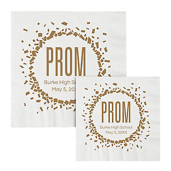 Bulk 50 Ct. Personalized Prom Napkins