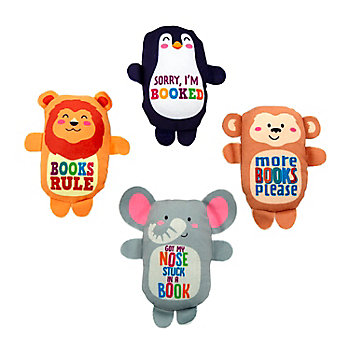 Bulk 50 Pc. Reading Stuffed Animal Assortment