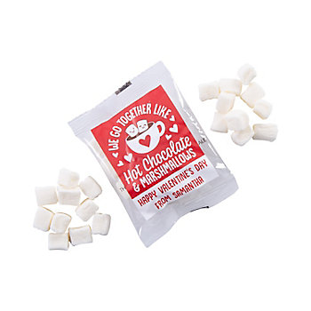 Bulk 57 Pc. Personalized Valentine’s Day Mini Marshmallow Fun Packs