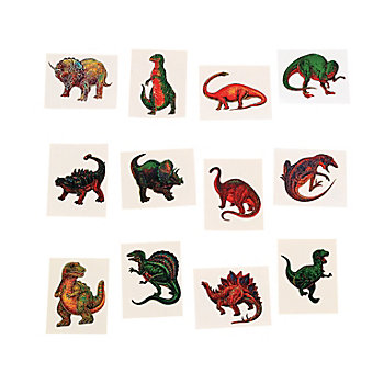 Bulk 72 Pc. Dinosaur Temporary Tattoos - 72 Pc.