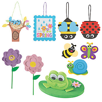 Bulk 72 Pc. Spring Craft Kit Assortment