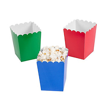 Bulk Mini 24 Pc. Popcorn Box Assortment