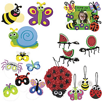 Bulk Super Bug Craft Kit - Makes 72