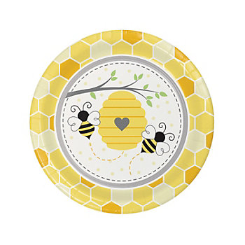 Buzzing Bumblebee Party Paper Dinner Plates - 8 Ct.