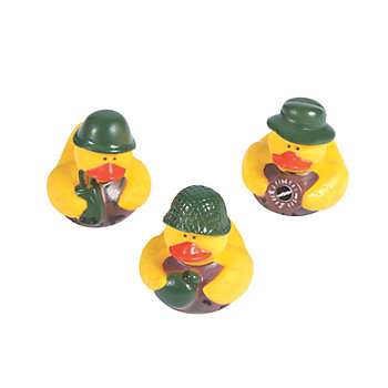Camouflage Rubber Ducks - 12 Pc.