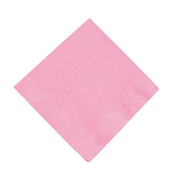 Candy Pink Luncheon Napkins - 50 Pc.