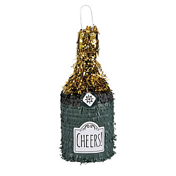 Champagne Bottle-Shaped Piñata