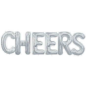 Cheers 34" Mylar Balloon Kit - 6 Pc.