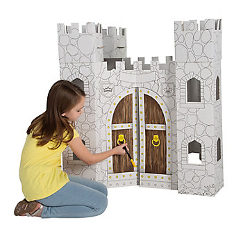 Color Your Own Castle Playhouse