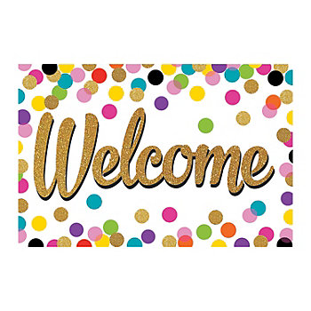 Confetti Welcome Postcards - 30 Pc.