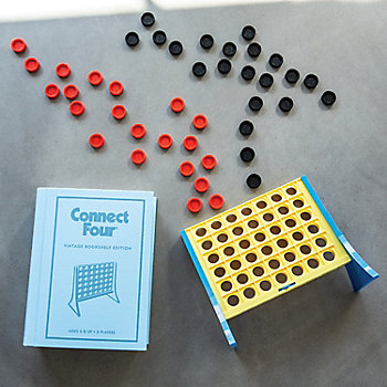 Connect 4 Vintage Bookshelf Edition