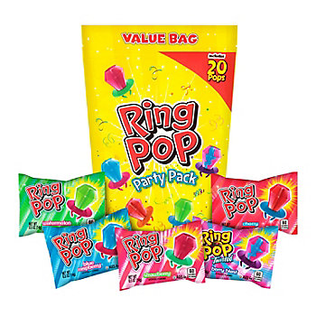 Delicious Ring Pops® Party Pack with Assorted Flavors - 20 Pc.