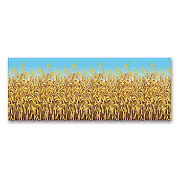 Design-A-Room Fall Cornstalks Backdrop