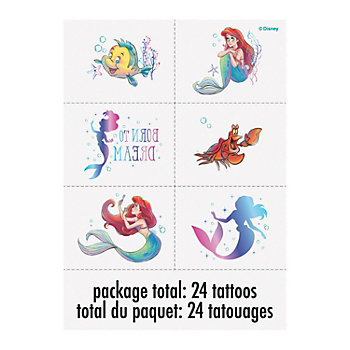 Ariel Dream Big Disney Little Mermaid Movie Kids Birthday Party Favor  Crayons