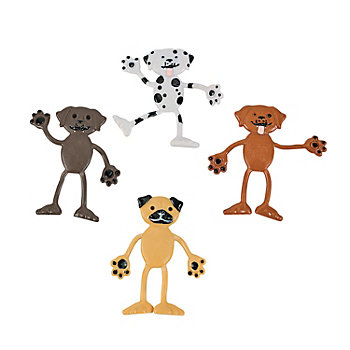 Dog Bendables - 24 Pc.