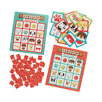 Dog Party Bingo Game