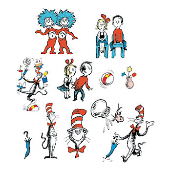 Dr. Seuss&#8482; Character Bulletin Board Cutouts - 13 Pc.