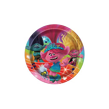 DreamWorks Trolls Band Together Paper Dinner Plates - 8 Ct.