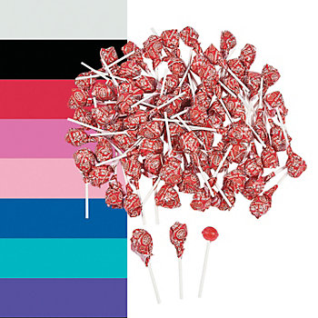 Dum Dums<sup>® </sup>Solid Color Lollipops - 75 Pc.