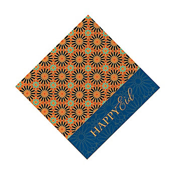 Eid Creations Eid Marrakesh Luncheon Napkins - 16 Pc.