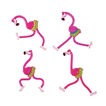 Flamingo Bendables - 24 Pc.