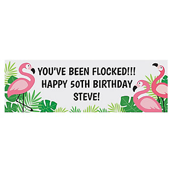 Flamingo Custom Banner