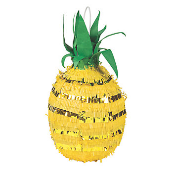 Gold Foil Pineapple Piñata