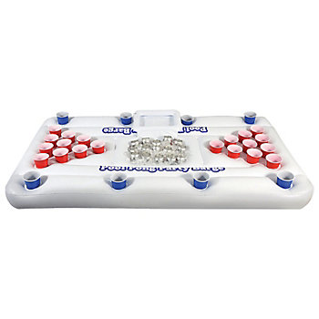 GoPong Pool Party Barge Floating Beer Pong Table