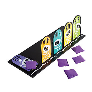 Halloween Skeleton Bean Bag Toss Game