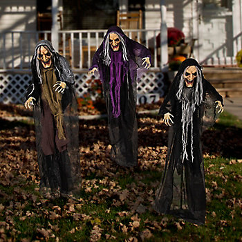 Dengmore 5d Halloween Midnight Witch Living Room Decoration