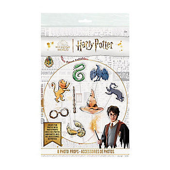 Unique Harry Potter Party Supplies Bundle Pack includes - 24 Dessert Cake  Paper Plates and 1 Dinosaur Sticker Sheet