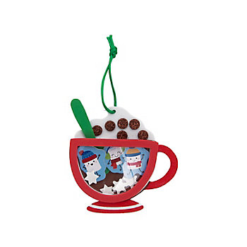 Hot Cocoa Cup Ornament Craft Kit - Makes 12
