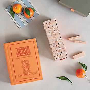 Jenga Vintage Bookshelf Edition