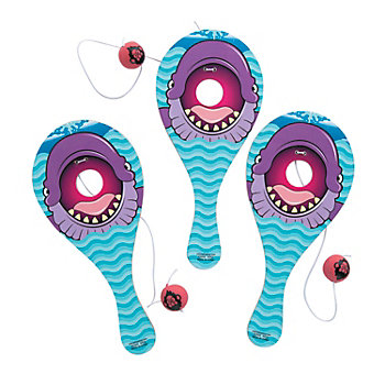 Jonah & the Whale Paddleball Catch Games - 12 Pc.