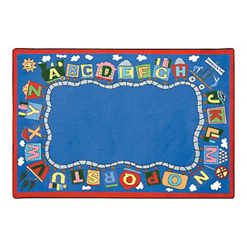 Joy Carpets Reading Train® Classroom Rug