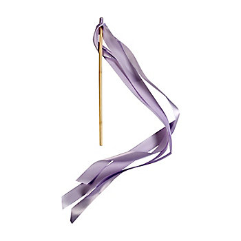 Lavender Ribbon Wands - 24 Pc.